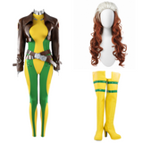 Rivals Rogue Women Green Outfit Cosplay Costume Outfit Halloween Carnival Suit