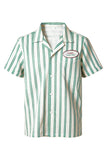 Obsession Bear Green Striped Shirt Cosplay Costume Outfit Halloween Carnival Suit
