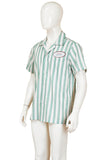 Obsession Bear Green Striped Shirt Cosplay Costume Outfit Halloween Carnival Suit