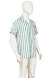 Obsession Bear Green Striped Shirt Cosplay Costume Outfit Halloween Carnival Suit