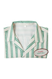 Obsession Bear Green Striped Shirt Cosplay Costume Outfit Halloween Carnival Suit