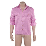 28 Years Later Jamie Pink Shirt Cosplay Costume Outfits Halloween Carnival Suit
