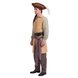 Movie Backrooms（2026） Captain Clark Yellow Outfit Cosplay Costume Outfit Halloween Carnival Suit
