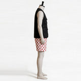 Dungeon Crawler Carl Carl Black Vest and Polka Dot Shorts Cosplay Costume Outfit Halloween Carnival Suit