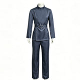 Dr.Doom Gray Rope Cosplay Costume Outfit Halloween Carnival Suit