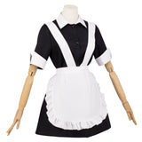 The Rocky Horror Show Magenta Maid Women Maid Uniform&nbsp;Cosplay Costume Outfit Halloween Carnival Suit