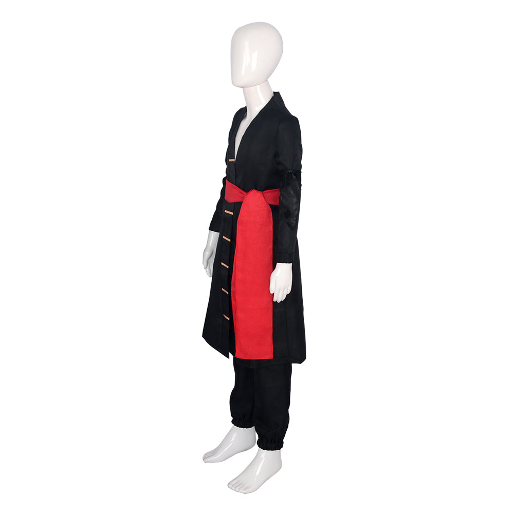 Egghead Suits Egghead Arc Roronoa Zoro Kids Children Black Outfit Cosplay Costume Ou ...