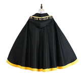 The Magical Journey of the Wand and Sword Colette Loire Women Black Outfit Cosplay Costume Outfit Halloween Carnival Suit