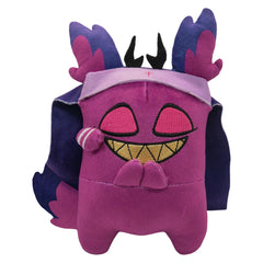 TV Hazbin Hotel Alastor Cursed Cat Purple Plush Toys Cartoon Soft
