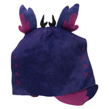 TV Hazbin Hotel Alastor Cursed Cat Purple Plush Toys Cartoon Soft Stuffed Dolls Mascot Birthday Xmas Gift Original Design
