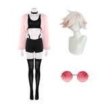 Hazbin Hotel Season 2 Angel Dust Pink Short Outfit Cosplay Costume Outfits Halloween Carnival Suit