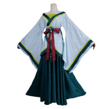 The Western Capital Arc Maomao Women Blue Hanfu Cosplay Costume Outfit Halloween Carnival Suit