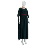 The Odyssey Penelope Women Green Dress Cosplay Costume Outfit Halloween Carnival Suit
