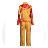Kill Bill The Bride Women Yellow Training Outfit Cosplay Costume Outfit Halloween Carnival Suit