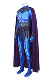 Skeletor Blue Jumpsuit Cosplay Costume Outfit Halloween Carnival Suit