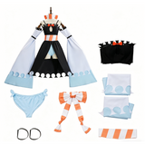 GACHIAKUTA  Amo Women Black Outfit Cosplay Costume Outfit Halloween Carnival Suit