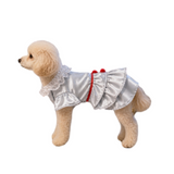 IT Pennywise Pet Dog Outfits Cosplay Costume Halloween Carnival Suit