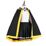 The Magical Journey of the Wand and Sword Colette Loire Women Black Outfit Cosplay Costume Outfit Halloween Carnival Suit