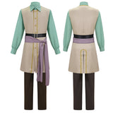 Movie Backrooms（2026） Captain Clark Yellow Outfit Cosplay Costume Outfit Halloween Carnival Suit