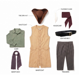 Movie Backrooms（2026） Captain Clark Yellow Outfit Cosplay Costume Outfit Halloween Carnival Suit