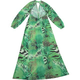 Off Campus Allie Haye Women Green Dress Cosplay Costume Outfit Halloween Carnival Suit