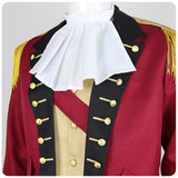 President George Washington Red Outfit Cosplay Costume Outfit Halloween Carnival Suit