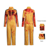Kill Bill The Bride Women Yellow Training Outfit Cosplay Costume Outfit Halloween Carnival Suit