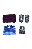 Skeletor Blue Jumpsuit Cosplay Costume Outfit Halloween Carnival Suit