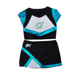 Euphoria Maddy Perez Women Blue Cheerleader Outfit  Cosplay Costume Outfit Halloween Carnival Suit