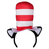 Movie The Cat in the Hat Sean Cosplay Hat Cap Halloween Carnival Costume Accessories