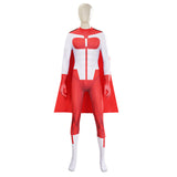 Invincible Omni-Man Nolan Grayson Red Jumpsuit Cosplay Costume Outfits Halloween Carnival Suit