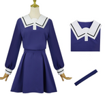 I Want to Love You Till Your Dying Day Sheena Mimi Ali Women Blue Uniform Cosplay Costume Outfit Halloween Carnival Suit