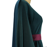 The Odyssey Penelope Women Green Dress Cosplay Costume Outfit Halloween Carnival Suit