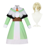 The Ribbon Hero Pine Women Green Outfit Cosplay Costume Outfit Halloween Carnival Suit