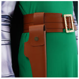 Dr.Doom Kids Children Green Outfit Cosplay Costume Outfit Halloween Carnival Suit