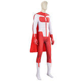 Invincible Omni-Man Nolan Grayson Red Jumpsuit Cosplay Costume Outfits Halloween Carnival Suit