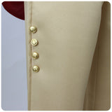 President George Washington Red Outfit Cosplay Costume Outfit Halloween Carnival Suit