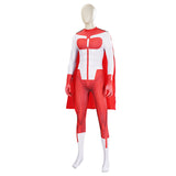 Invincible Omni-Man Nolan Grayson Red Jumpsuit Cosplay Costume Outfits Halloween Carnival Suit