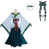 The Western Capital Arc Maomao Women Blue Hanfu Cosplay Costume Outfit Halloween Carnival Suit