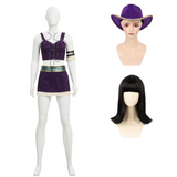 Niko Robin Women Purple Outfit Cosplay Costume Outfit Halloween Carnival Suit