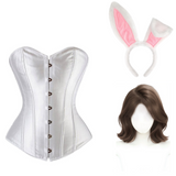 Off Campus Hannah Wells Women White Outfit Cosplay Costume Outfit Halloween Carnival Suit