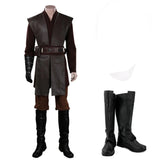 Anakin Skywalker Cosplay Costume Outfits Halloween Carnival Suit