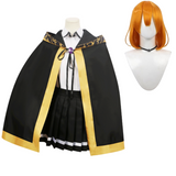 The Magical Journey of the Wand and Sword Colette Loire Women Black Outfit Cosplay Costume Outfit Halloween Carnival Suit