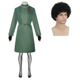 The Rocky Horror Picture Show Dr. Frank-N-Furter Green Coat Cosplay Costume Outfit Halloween Carnival Suit