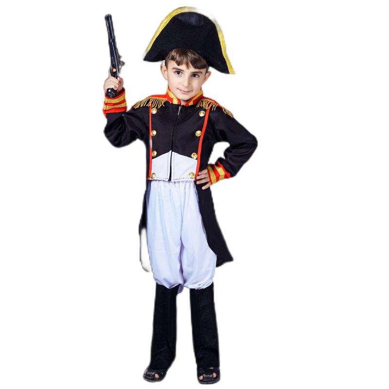 Movie Napoleon 2023 Napoleon Kids Children Cosplay Costume Party Carni movie-napoleon-2023-napoleon-kids-children-cosplay-costume-party-carni