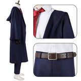 Anime Mashle: Magic and Muscles Season 2 (2024) Mash Burnedead Blue Magic Robe Cosplay Costume Outfits Halloween Carnival Suit