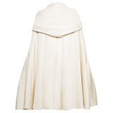 Frieren White Cloak Style Cosplay Costume Outfit Halloween Carnival Suit