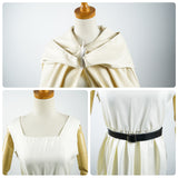Frieren White Cloak Style Cosplay Costume Outfit Halloween Carnival Suit