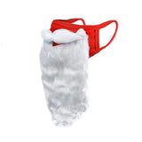 Santa Claus Cosplay Beard Mask Christmas Party Carnival Halloween Cosplay Costume Accessories Props