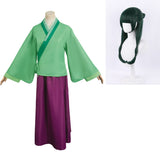 Maomao Women Green Outfit Cosplay Costume Outfit Halloween Carnival Suit
